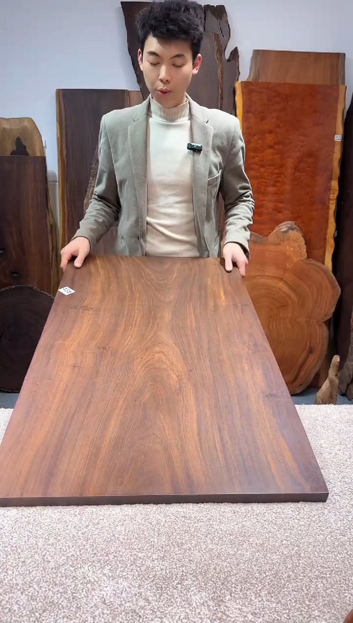 【闪购商品】风车木（黑檀木）尺寸94*55*2.5编号436