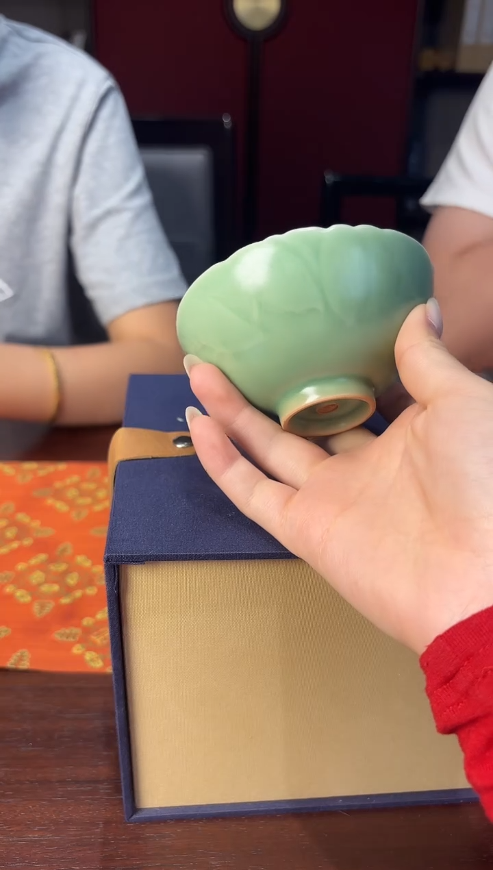 摆件瓷立方—【龙泉青瓷】专场29