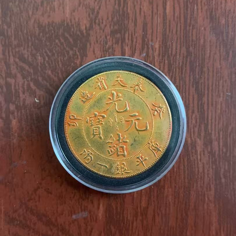 1124精选手工复制仿古铜银复古纪念工艺摆件