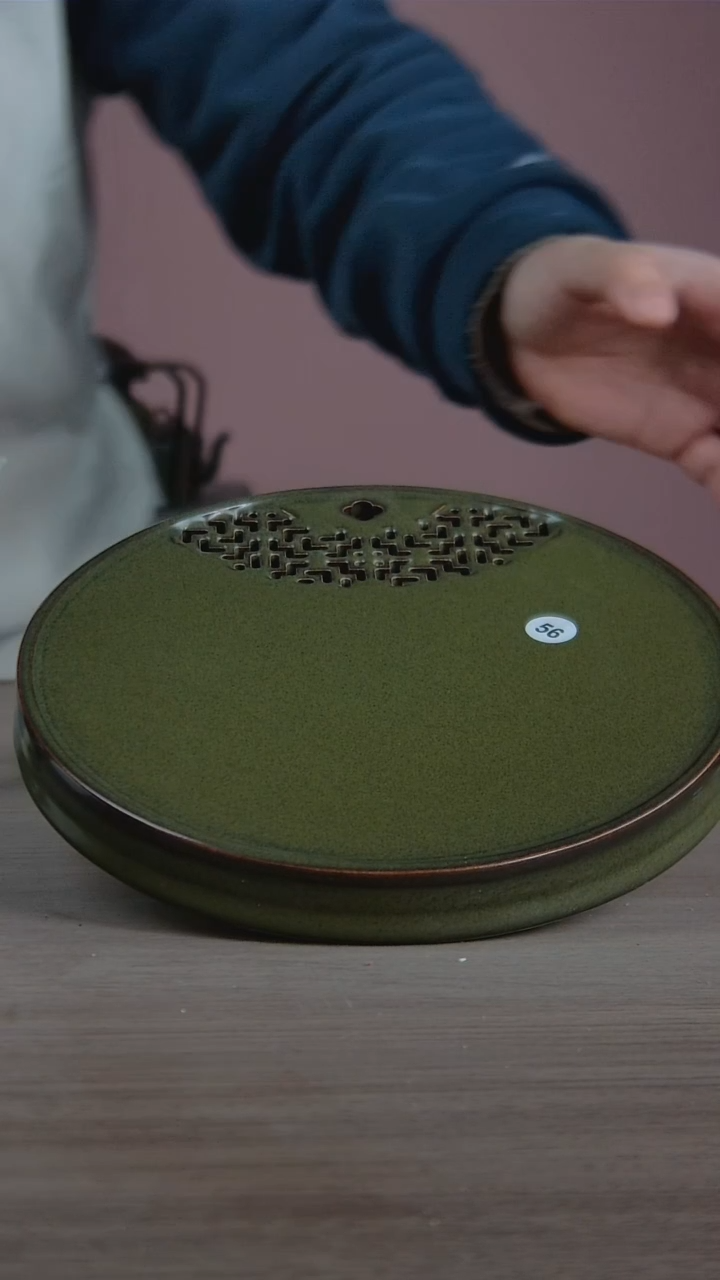 景韵堂仿清茶叶末釉