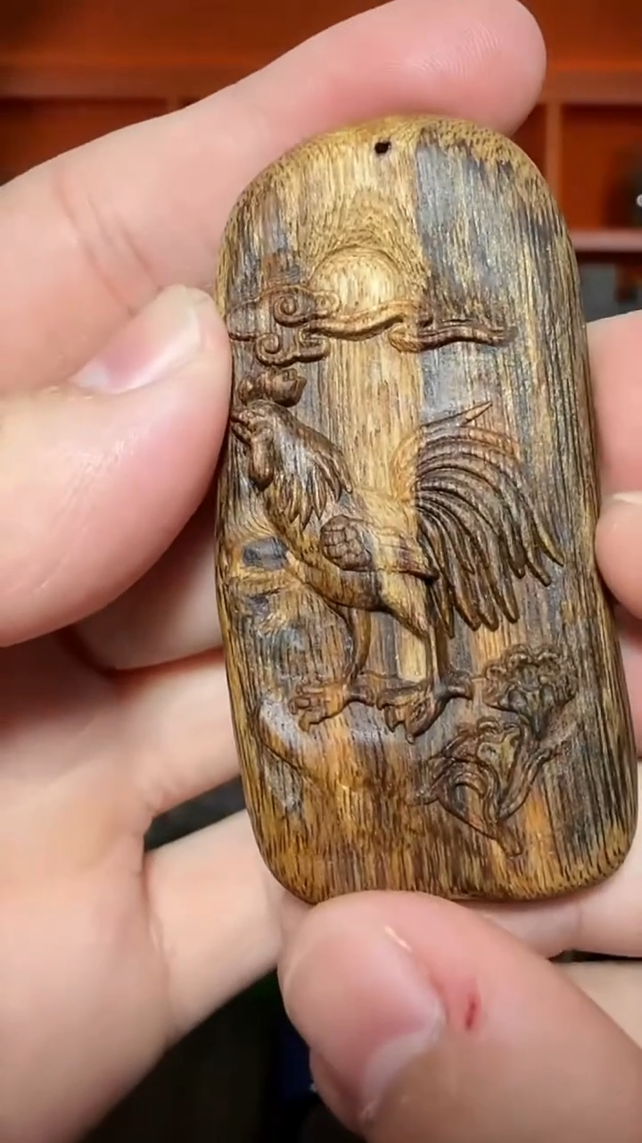 沉香吊坠343号双面牌多样性发一