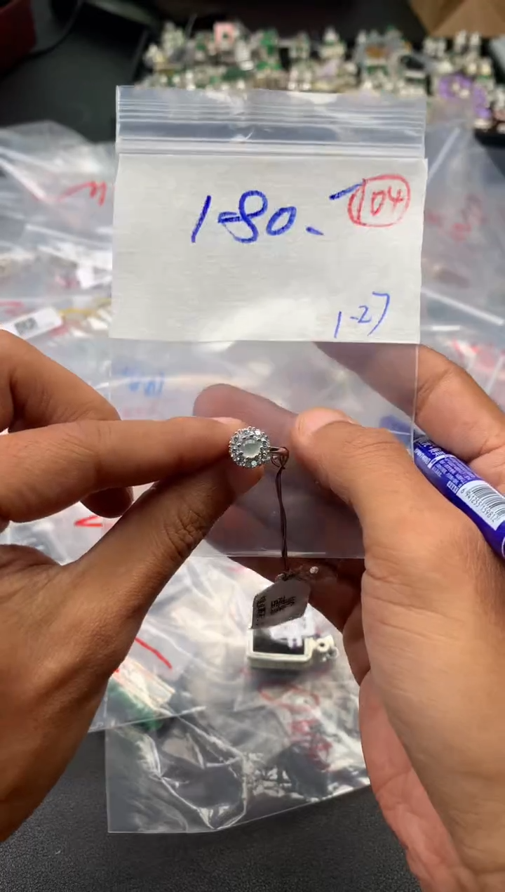 【闪购商品】定制翡翠银S925镶嵌毛货需精细抛光拍一发一