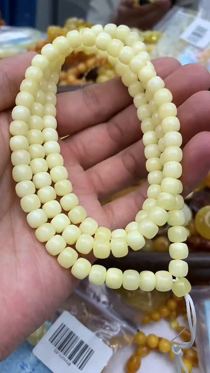 裸石蜜蜡未镶嵌链子卡7