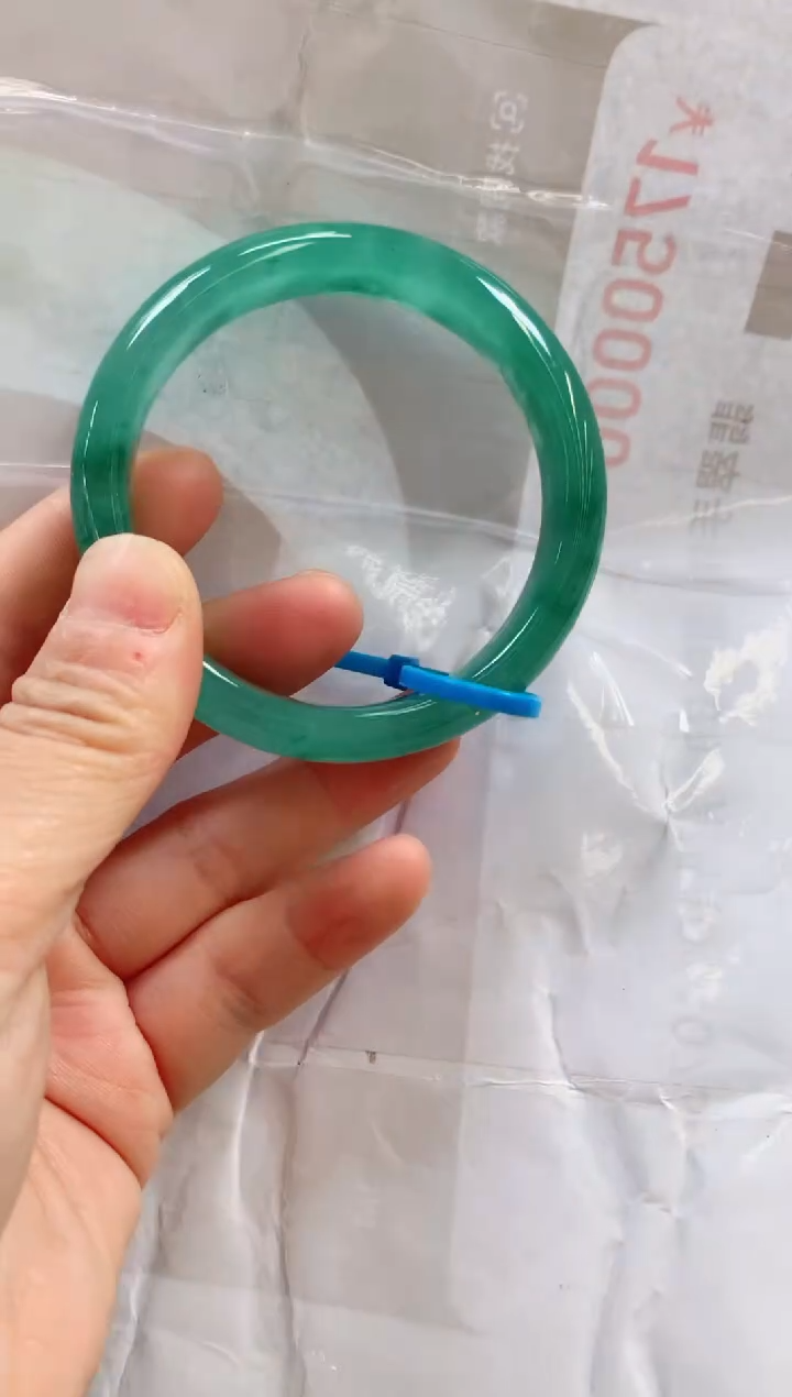 【闪购商品】石英质玉手镯未镶嵌冰飘花手镯