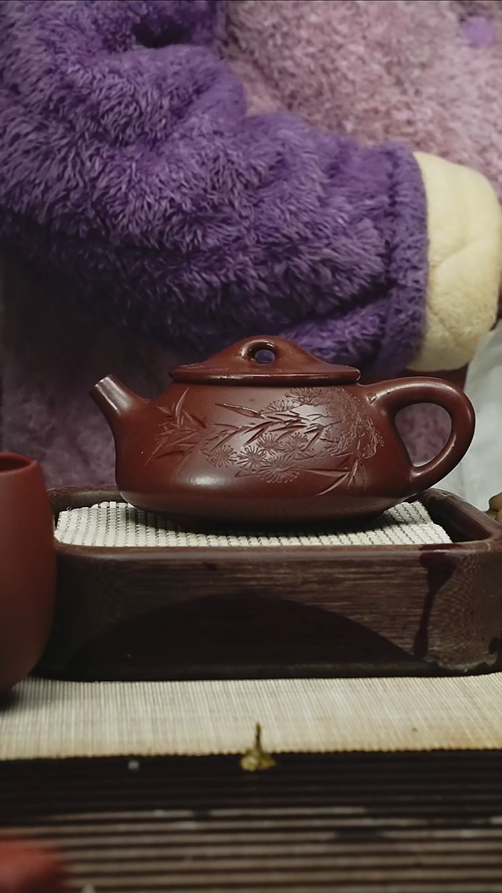 茶壶紫砂450CC  