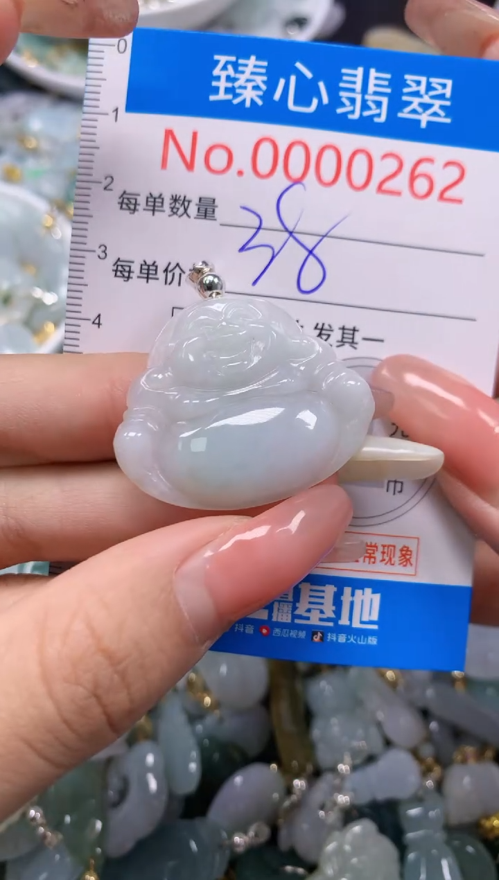 翡翠未镶嵌吊坠(不含链)262