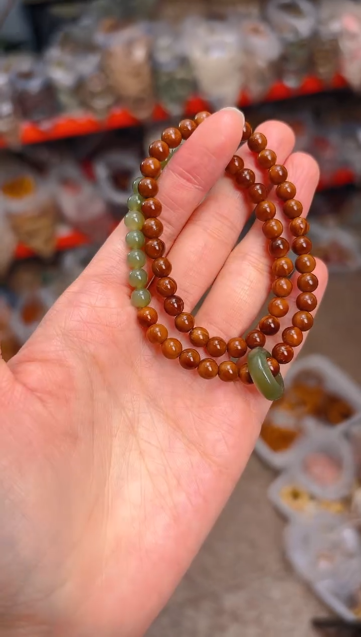 吊坠库克圆珠双圈 跑环