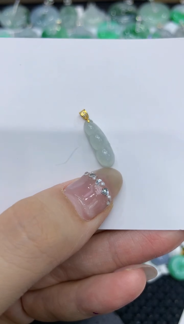 【闪购商品】翡翠颈饰18K金镶嵌 222222222