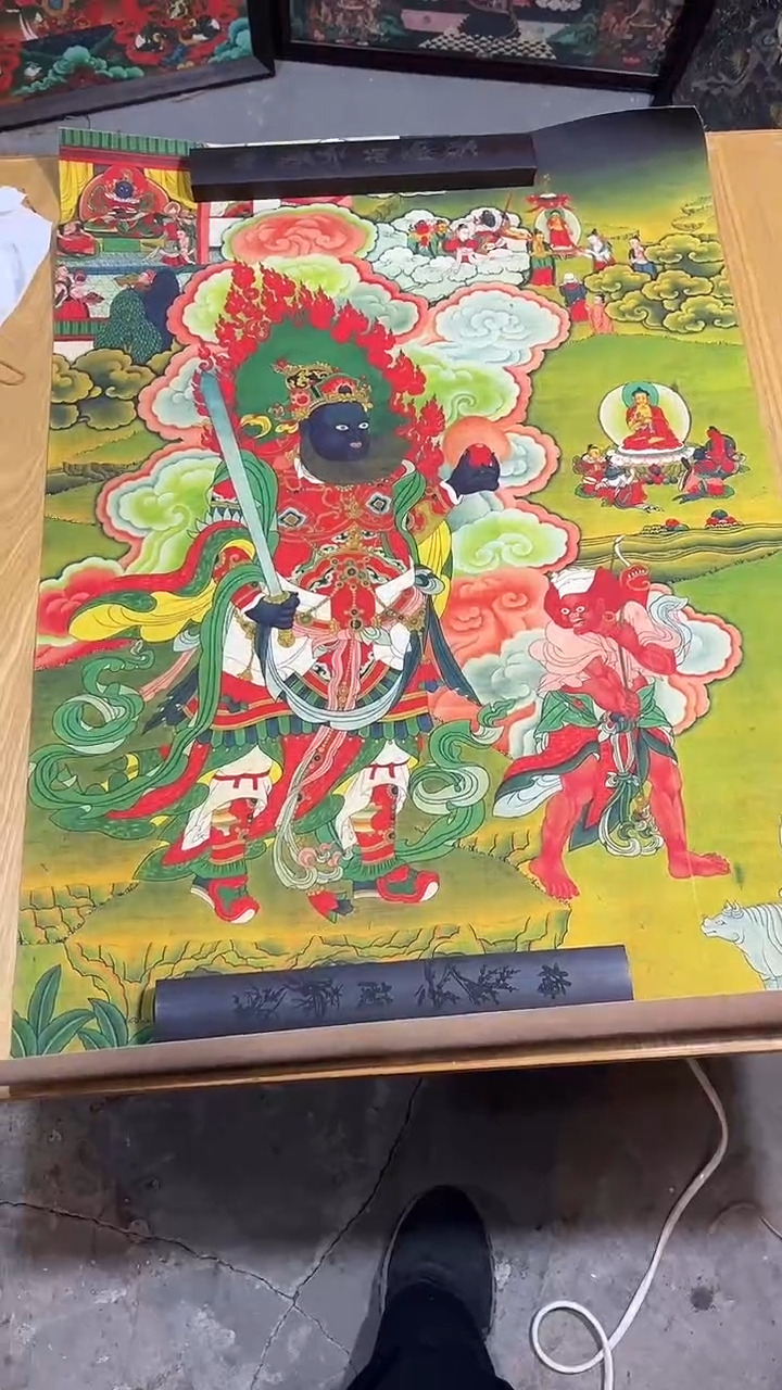 卷轴画卷轴画唐卡商品
