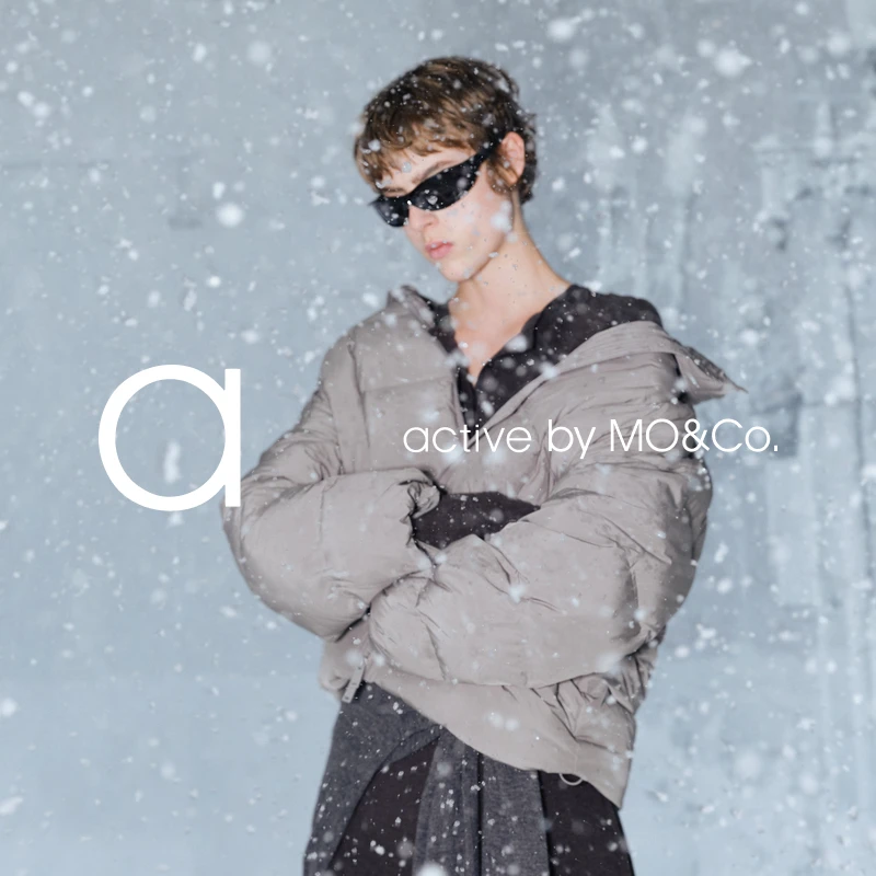 【active系列】MOCO羽绒服2025冬新品90鹅绒防风宽松MBE4EIN046