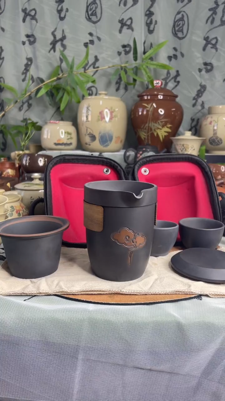 抖*建水紫陶旅行套件