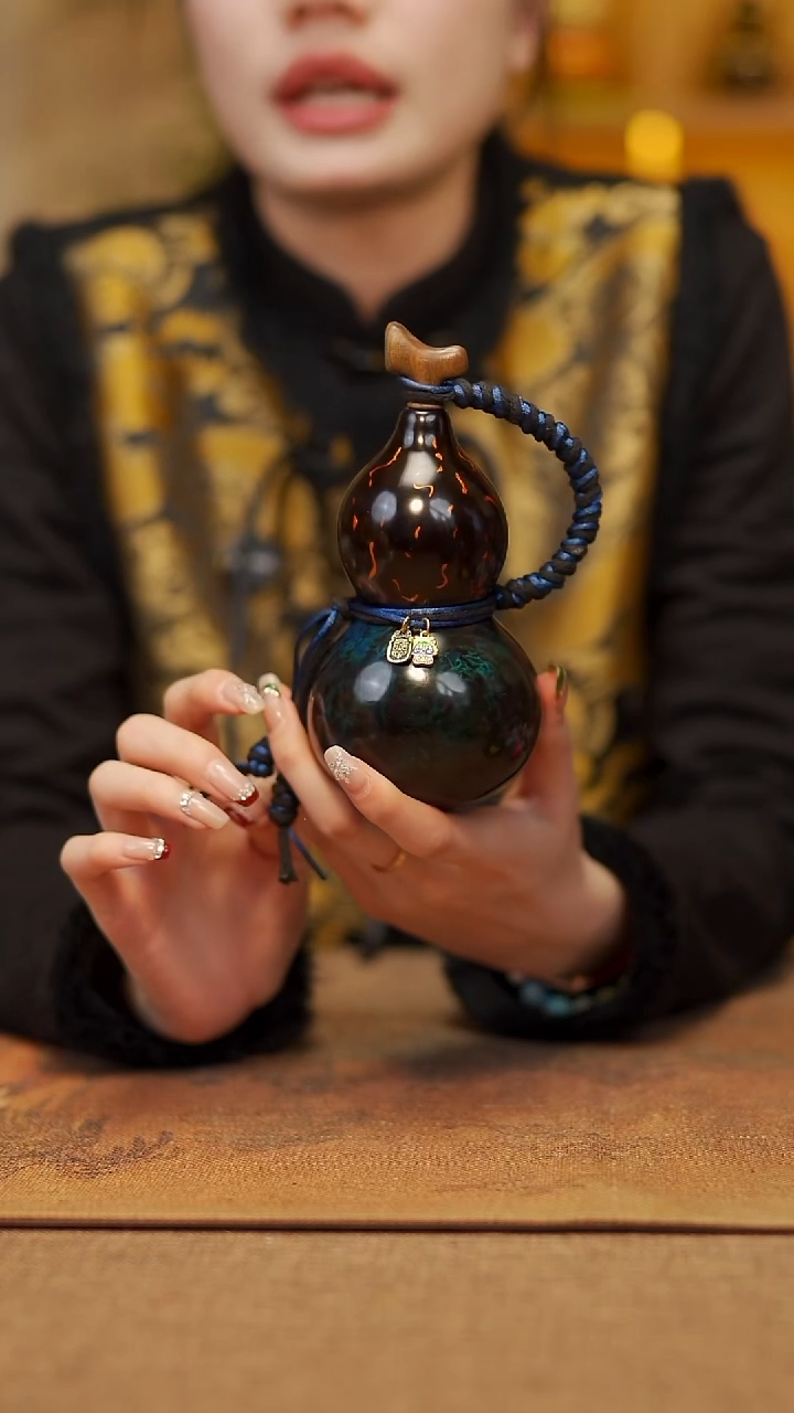 【闪购商品】597宴禾堂漆艺酒葫芦218