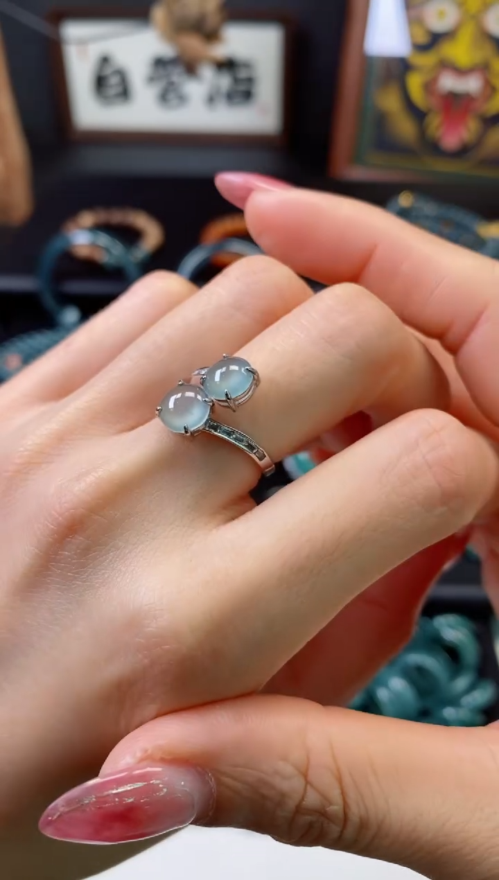 【闪购商品】翡翠颈饰银S925镶嵌0313670854