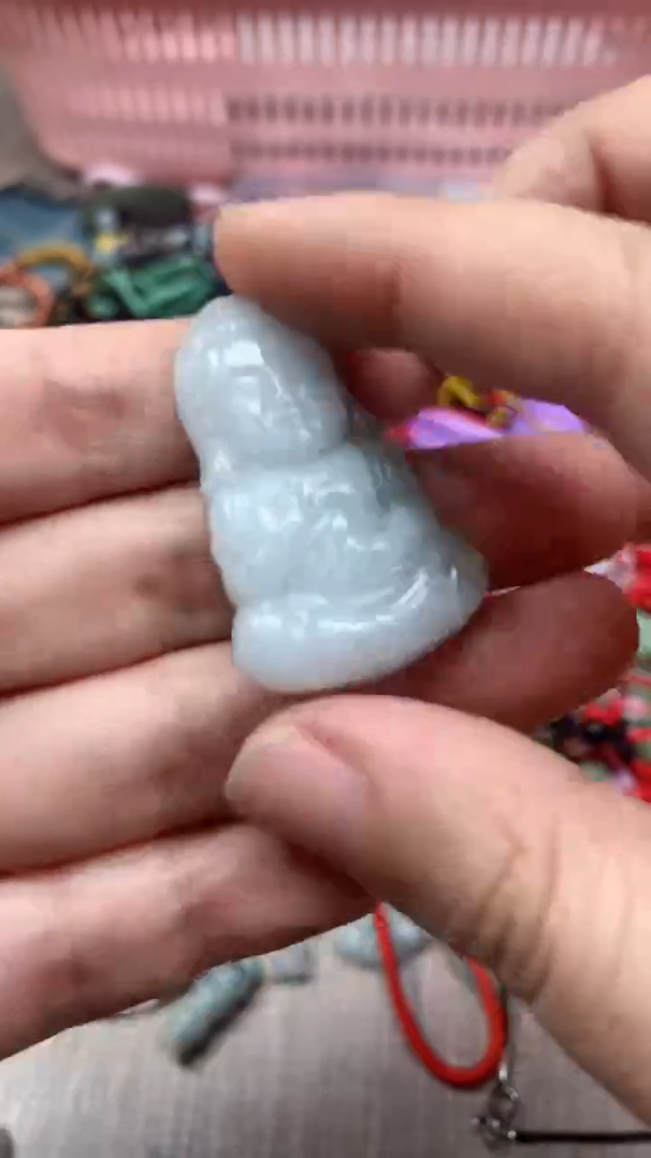 翡翠未镶嵌颈饰天然缅甸A货翡翠