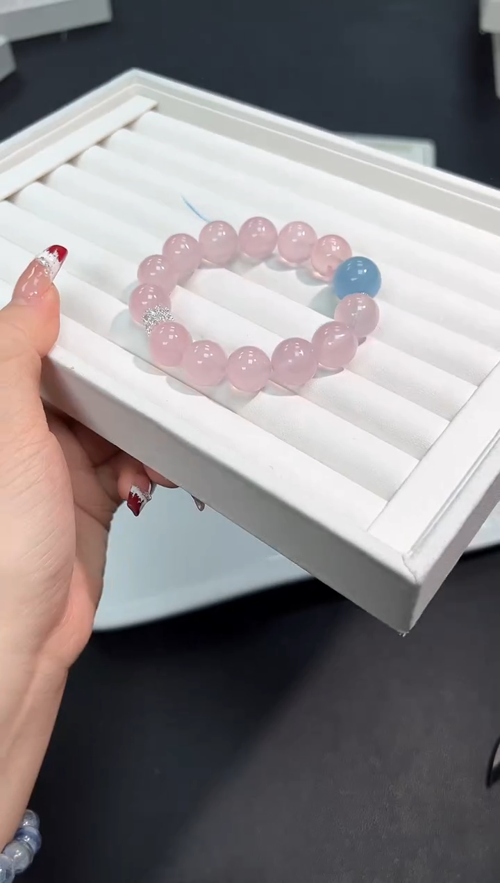 【闪购商品】水晶手串未镶嵌83e多样性发其一/1条默认微瑕