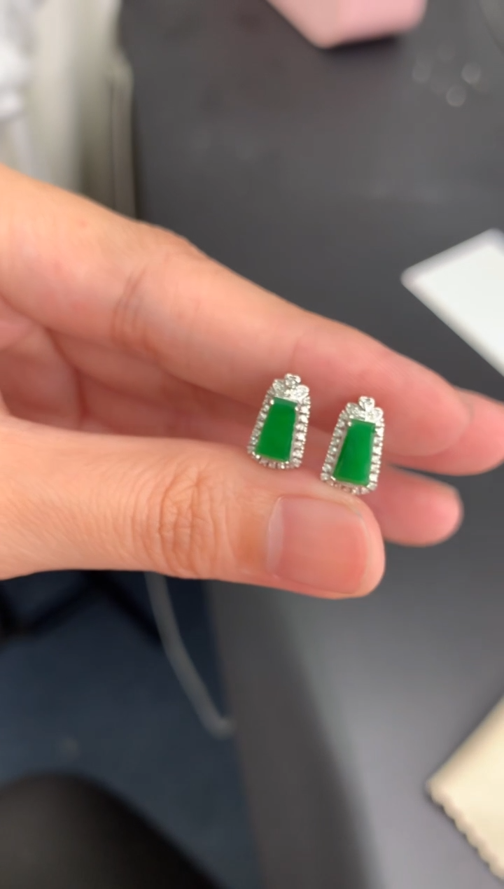 【闪购商品】定制翡翠18K金镶嵌模式推广期24小时鉴赏期