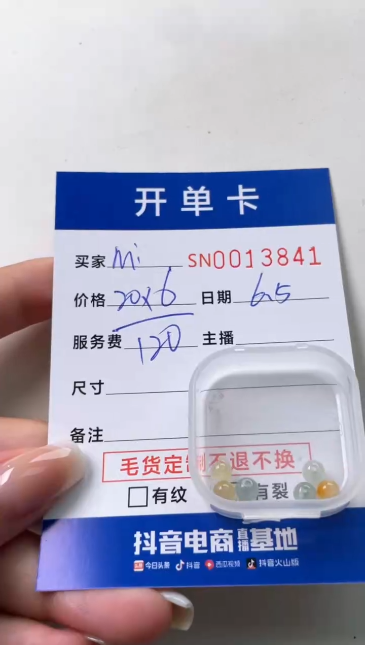 翡翠未镶嵌颈饰00013841