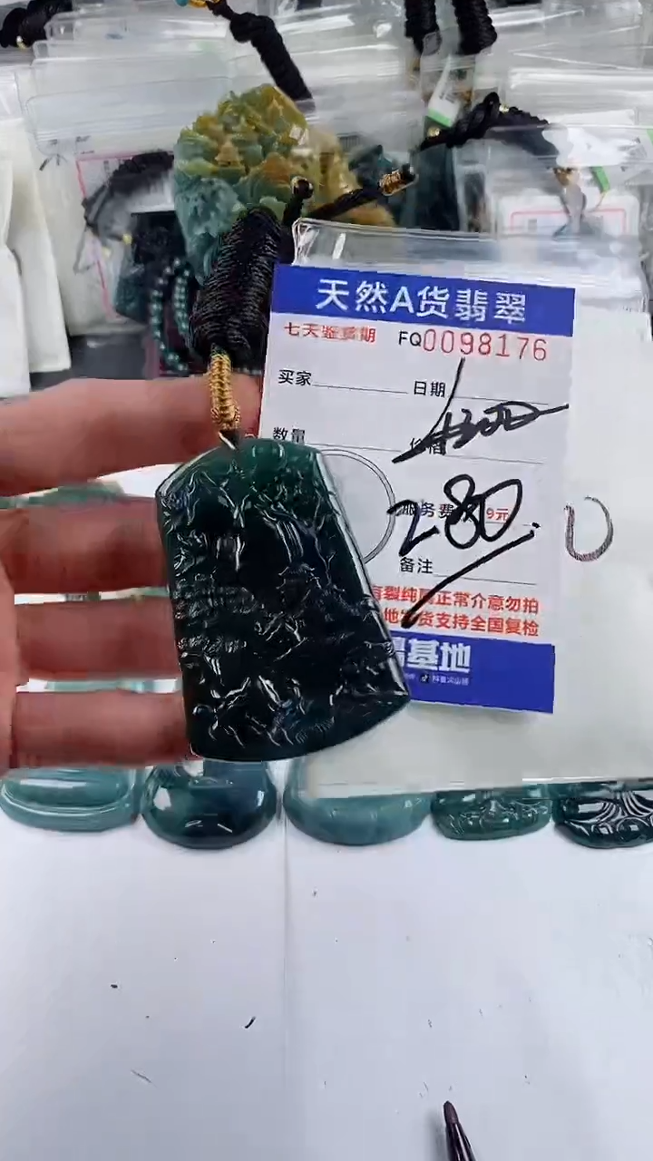 【闪购商品】翡翠颈饰未镶嵌              