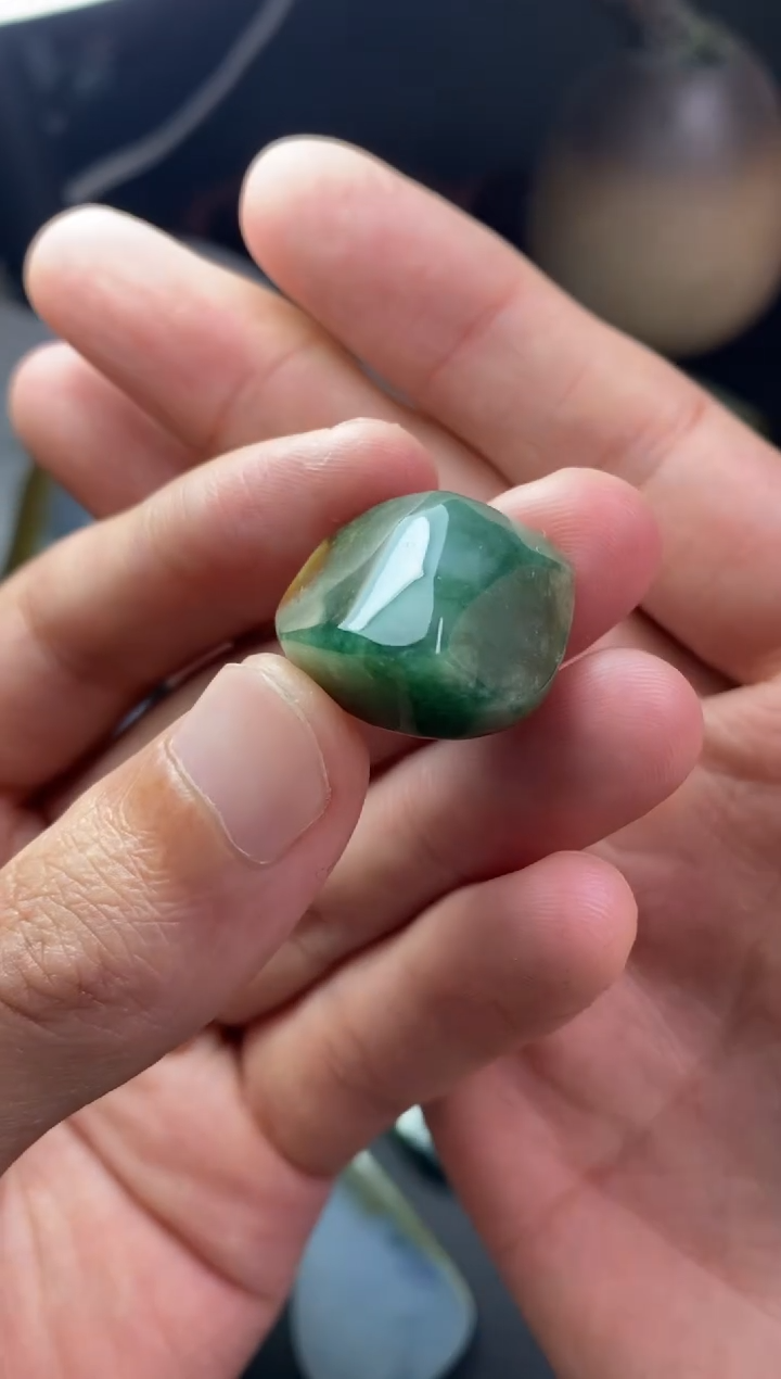 【闪购商品】定制翡翠未镶嵌翡翠片料定制未镶嵌2.19-8