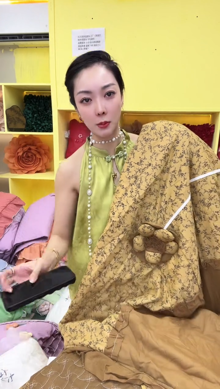 纯棉绒花梦 棕色 加大