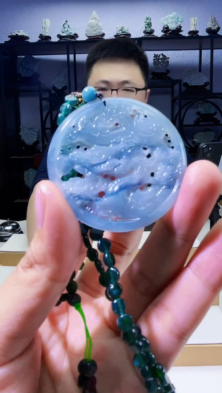 【闪购商品】定制翡翠未镶嵌毛货01210047多样性发一