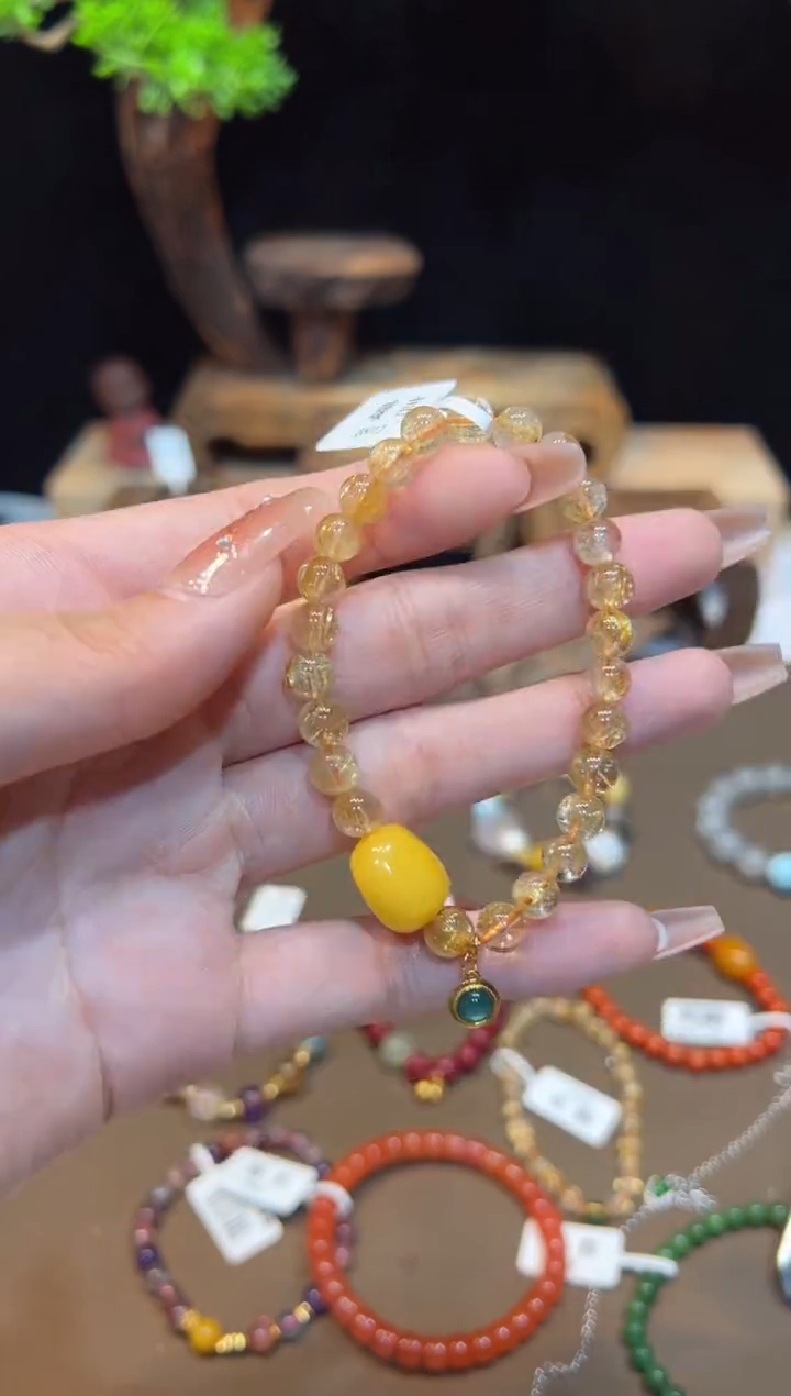 【闪购商品】水晶手链未镶嵌手饰@@E6012