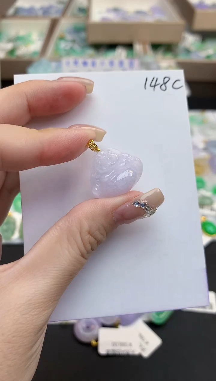 颈饰未镶嵌翡翠天然缅甸a货翡翠