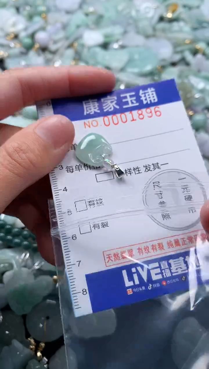 颈饰未镶嵌翡翠1896