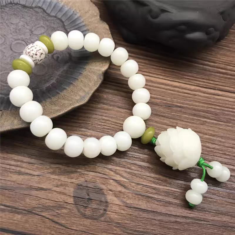 MA8462白玉菩提莲花（无礼盒）