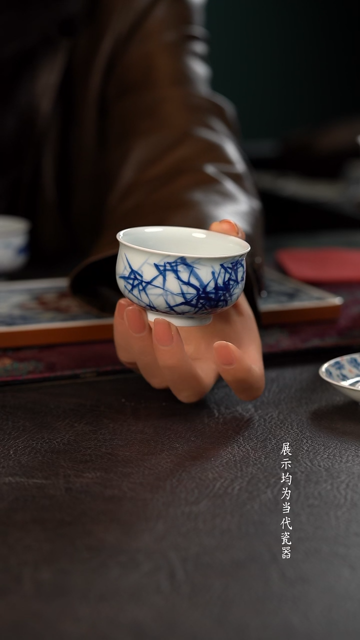 厚力煊清风竹炉式杯 随机