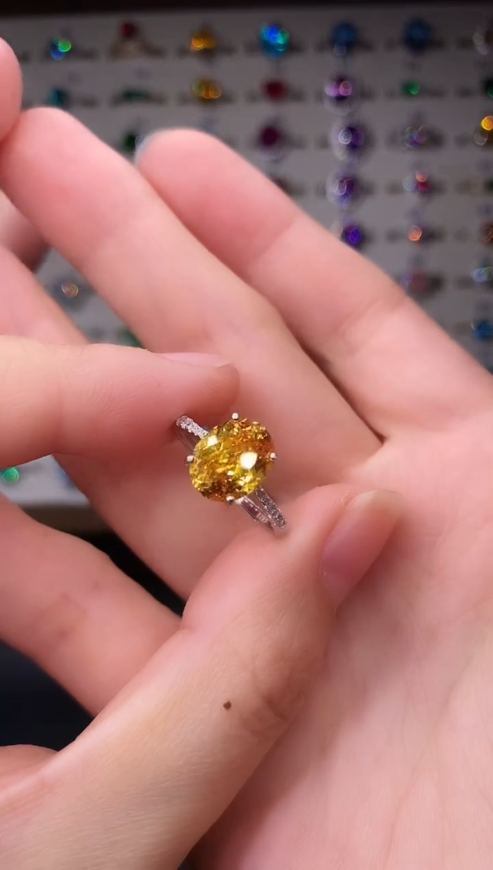 5克拉碧玺（处理）欧美风戒指