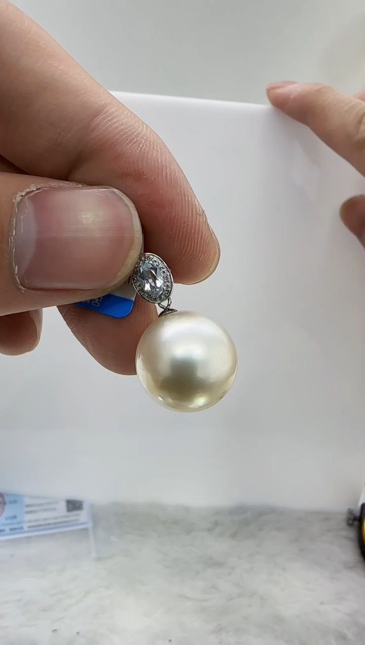 【闪购商品】海水珍珠DA18K金镶嵌ss189 吊坠14