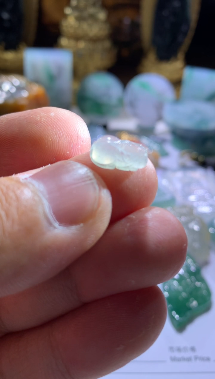 【闪购商品】翡翠戒指未镶嵌貔貅戒面