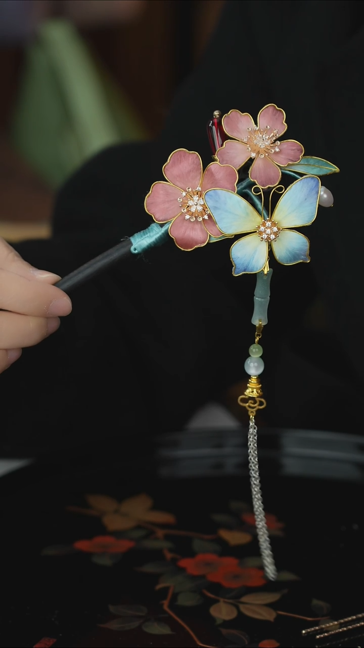 刺绣闪购纯手工非遗国风饰品