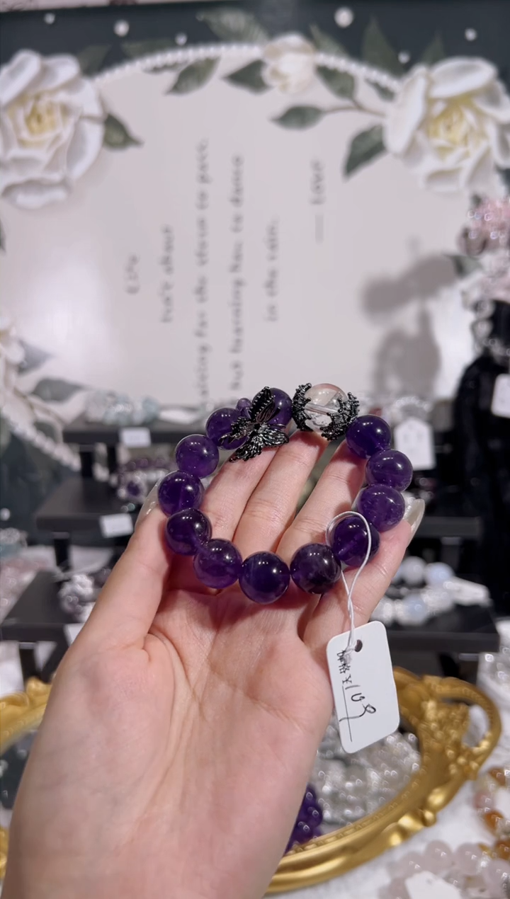 【闪购商品】水晶手链未镶嵌天然水晶默认微瑕 多样性发货发其一