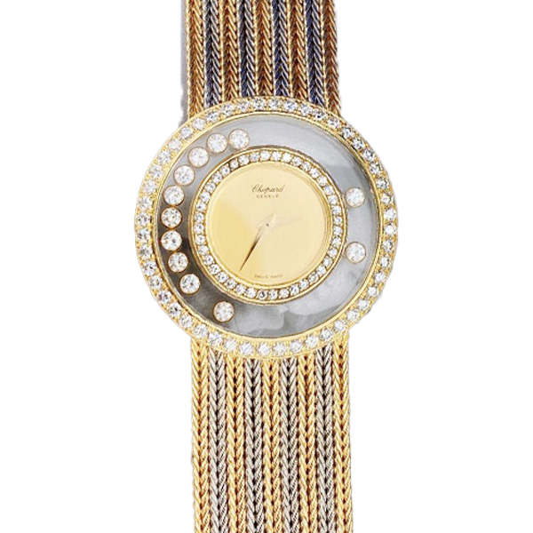 99新 Chopard/萧邦 老佛爷/萧邦快乐钻233601/石英/单表/32mm