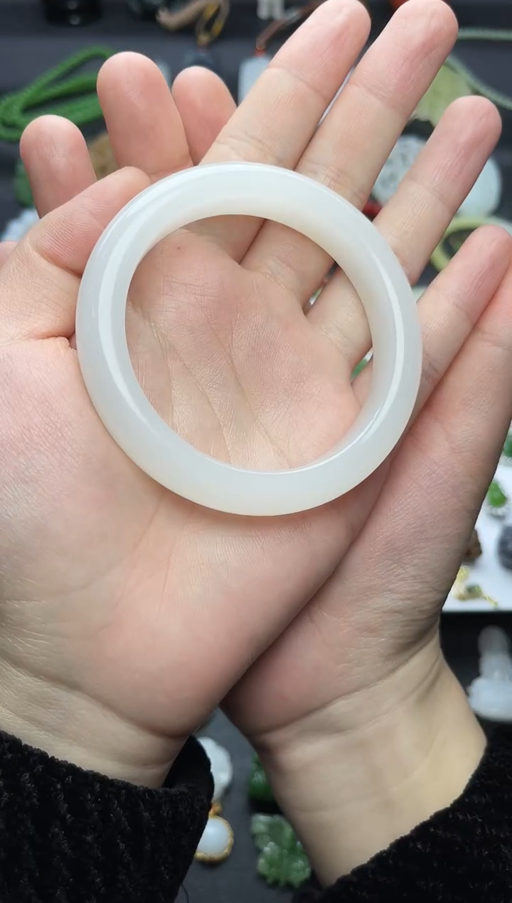 未镶嵌手镯和田玉58-59 圈口06