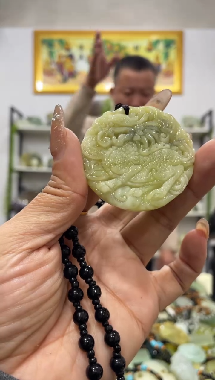 【闪购商品】岫玉吊坠未镶嵌