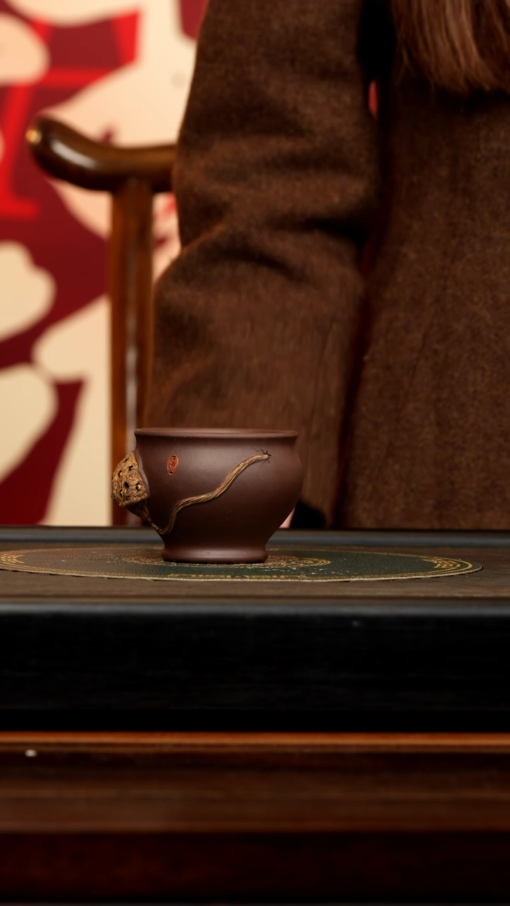 【闪购商品】紫砂茶壶SJK 紫泥 主人杯 