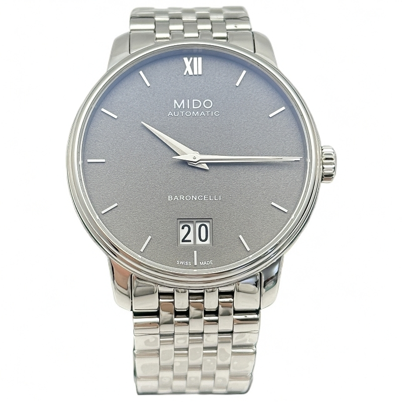 99新 Mido/美度 贝伦赛丽/臻耀/男士机械腕表/M027/公价8400/40MM