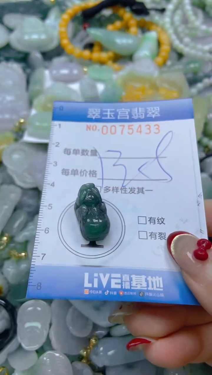 【闪购商品】翡翠颈饰未镶嵌闪购0075433