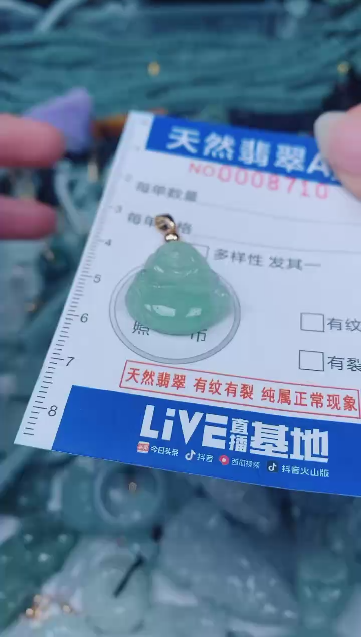 颈饰未镶嵌翡翠00008710