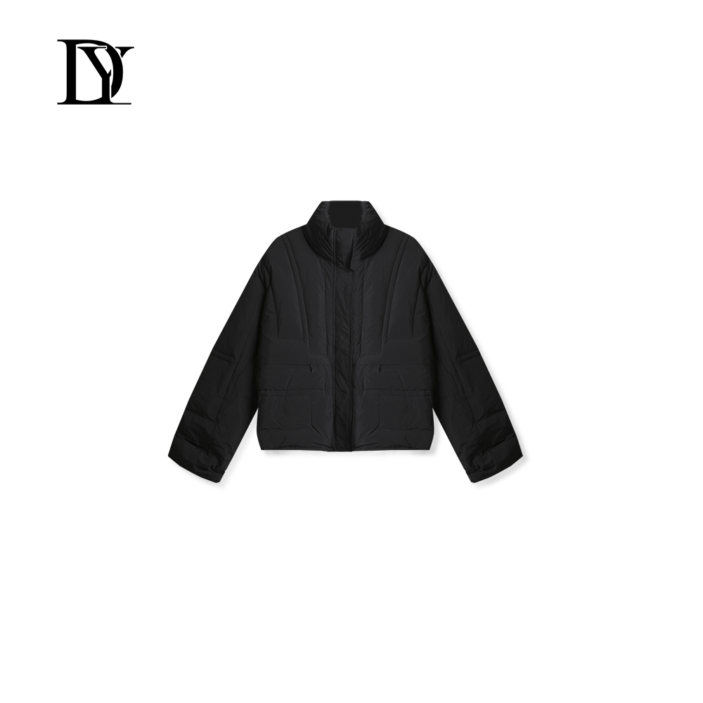 大缘·缘本秋冬新款时尚百搭立领白鸭绒羽绒服外套DT24613