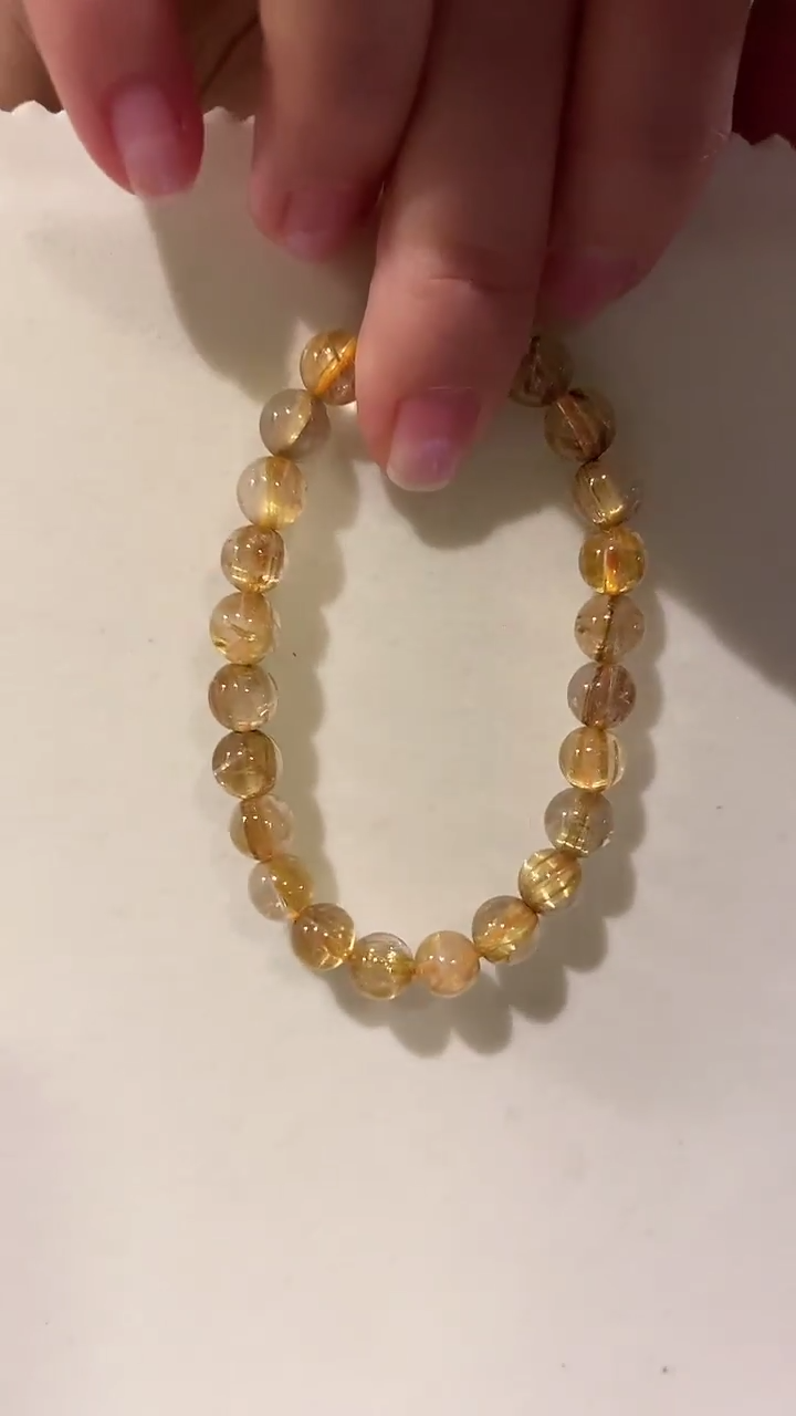 【闪购商品】水晶手链未镶嵌金钛晶