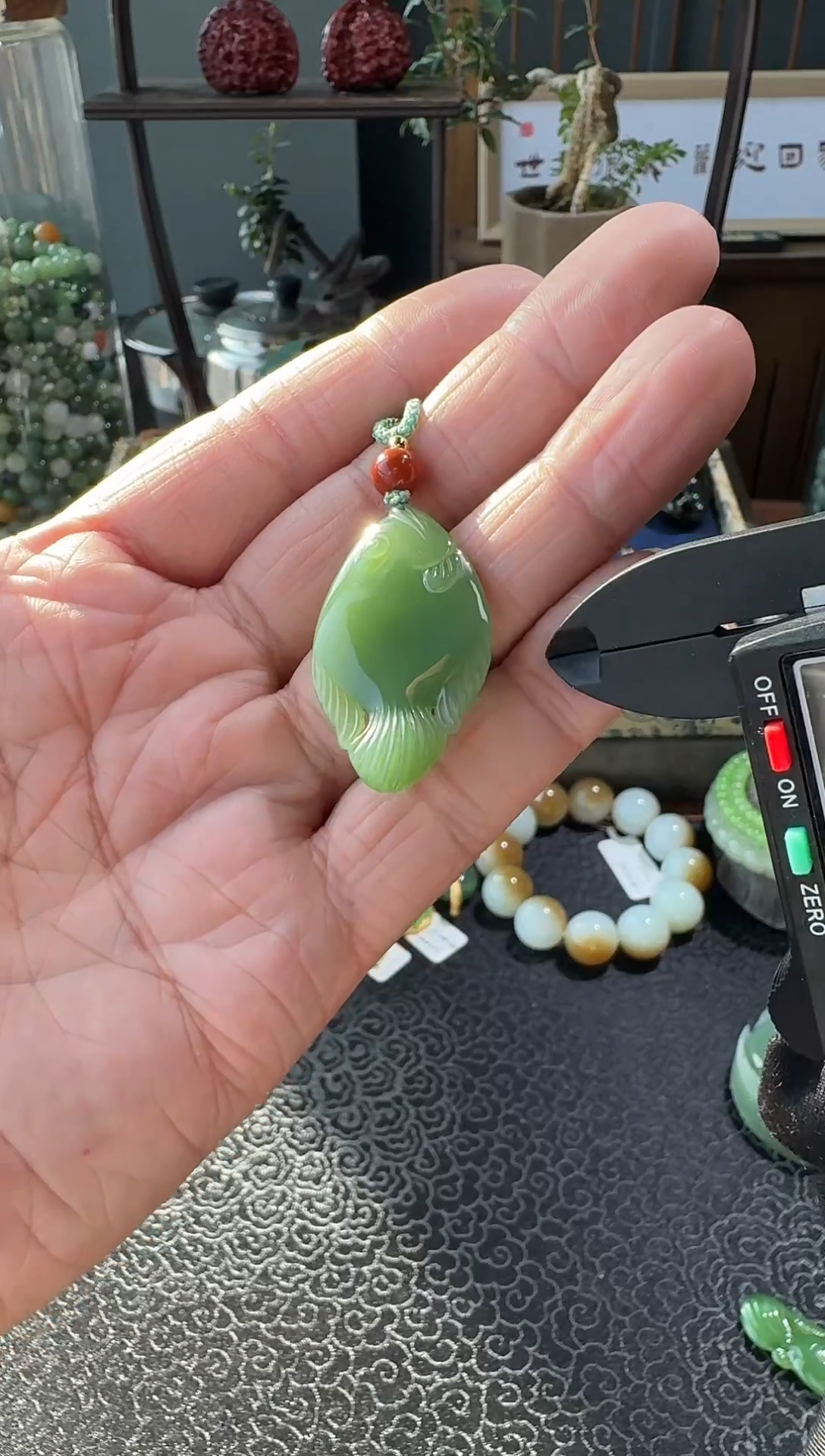 【闪购商品】和田玉颈饰未镶嵌多样性发其一LX09*1305*