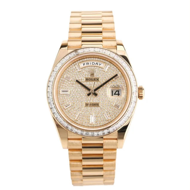 95新 Rolex/劳力士 礼尚往来228398卡22年劳力士男表0419V