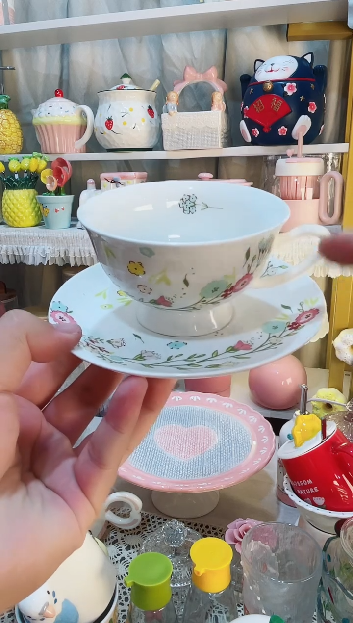 【闪购商品】瓷片咖啡杯 发货快质量好