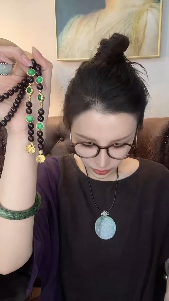 颈饰未镶嵌翡翠温*翡翠E761