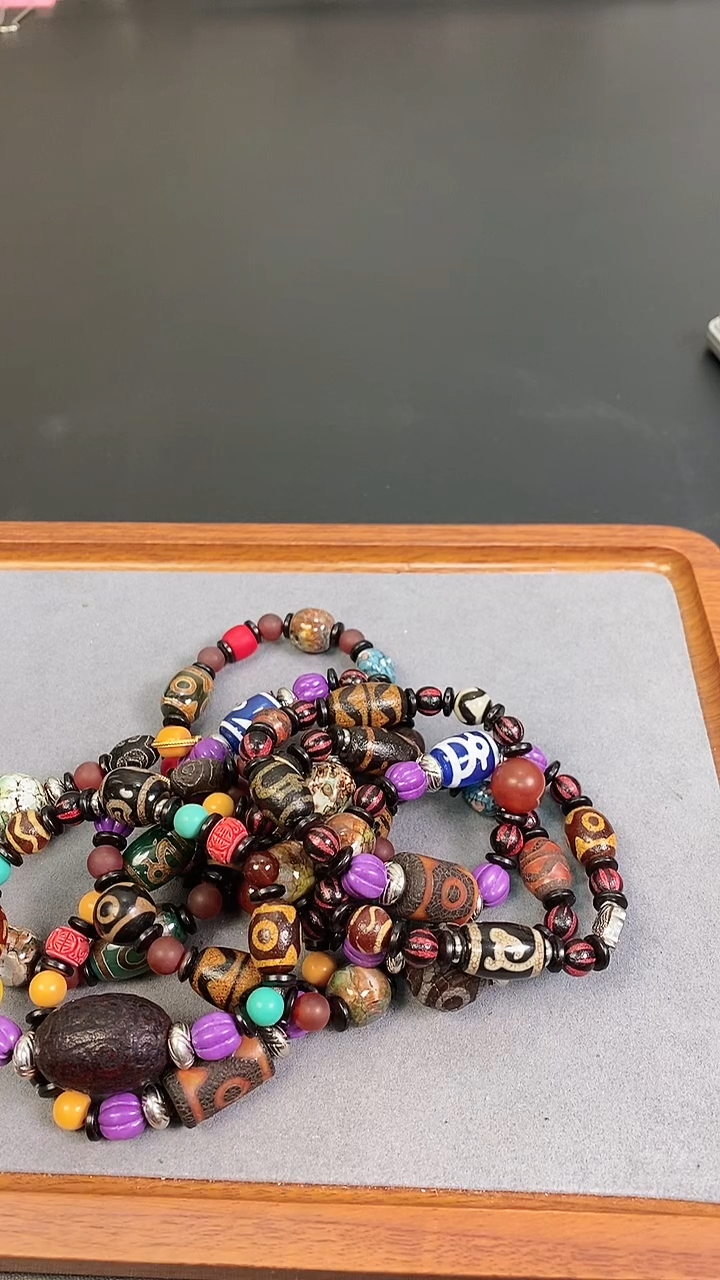 【闪购商品】玛瑙/玉髓手链未镶嵌A2122多宝珠珠