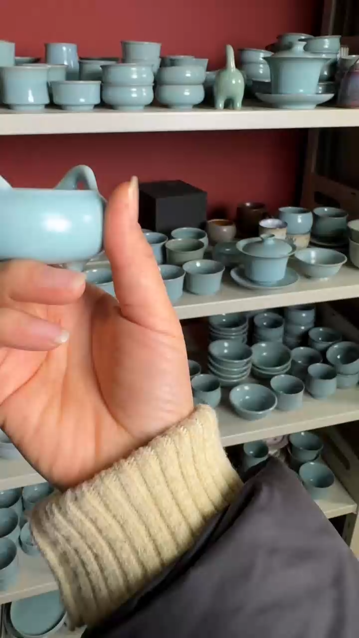 【闪购商品】杯116汝瓷纯手工小香炉